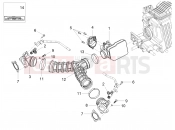 MOTOGUZZI V9 Bobber 850 Throttle body