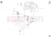 DUCATI 2003 Monster 620 METER » HANDLE BAR