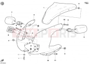 DUCATI 2003 Supersport 620 S COWLING » PLASTICS
