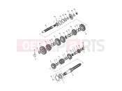 Transmission - Triumph DAYTONA 600 & 650 2006