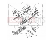 Triumph 1993 SPEED TRIPLE (CARBS) Footrests & Mountings