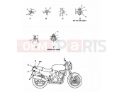 Triumph 1993 SPEED TRIPLE (CARBS) Bodywork Fixings
