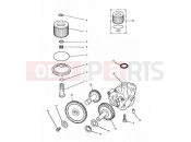 Triumph 1993 SPEED TRIPLE (CARBS) Lubrication System