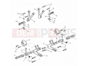 Triumph 2000 SPEED TRIPLE 885cc\955cc (EFI) > 141871 Footrests & Mountings