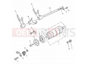 Gear Selector Drum - Triumph SPEED TRIPLE 141872 > 210444 2004