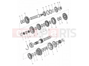 Transmission - Triumph SPEED TRIPLE 141872 > 210444 2004