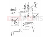 Handlebars & Switches - Triumph SPEED TRIPLE 141872 > 210444 2004