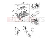 Cylinder Head & Valves - Triumph SPEED TRIPLE 141872 > 210444 2004