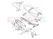 Rear Bodywork & Seat 333178 - Triumph SPEED TRIPLE 210445 > 461331 2007