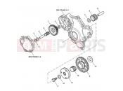 Starter Drive Gears - Triumph SPEED TRIPLE 210445 > 461331 2007