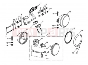 Headlight Assembly - Triumph SPEED TRIPLE 210445 > 461331 2007