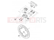 Rear Brake & Disc - Triumph SPEED TRIPLE 210445 > 461331 2009