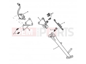TRIUMPH SPEED TRIPLE 210445 > 461331 Sidestand