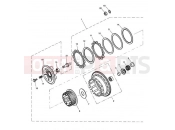 TRIUMPH SPEED TRIPLE 210445 > 461331 Clutch