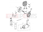 TRIUMPH SPEED TRIPLE 210445 > 461331 Starter & Alternator