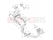 TRIUMPH SPEED TRIPLE 210445 > 461331 Exhaust System 281465