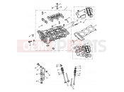 TRIUMPH SPEED TRIPLE 210445 > 461331 Cylinder Head & Valves