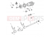 Gear Selector Drum 563847 - Triumph SPEED TRIPLE 461332 > 735437 2011