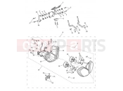 Headlight Assembly - Triumph SPEED TRIPLE 461332 > 735437 2011