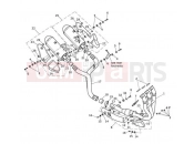 Exhaust System - Triumph SPEED TRIPLE 461332 > 735437 2011