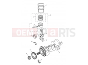 Crankshaft, Connecting Rods... - Triumph SPEED TRIPLE 461332 > 735437 2011