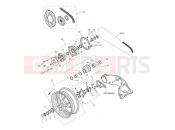 Triumph 2012 SPEED TRIPLE 461332 > 735437 Rear Wheel & Final Drive