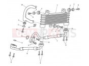 TRIUMPH SPEED TRIPLE 461332 > 735437 Oil Cooler