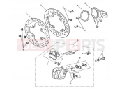 TRIUMPH SPEED TRIPLE 461332 > 735437 Rear Brake & Disc