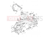 Triumph 2014 SPEED TRIPLE R > 735336 Main Frame & Fittings