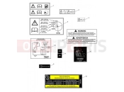 Triumph 2014 SPEED TRIPLE R > 735336 Warning Labels