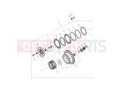 Triumph 2012 SPEED TRIPLE R > 735336 Clutch