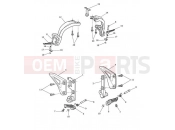 TRIUMPH SPEED TRIPLE R > 735336 Footrests & Mountings