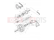 Rear Wheel & Final Drive - Triumph SPEED TRIPLE R - 735337 > 2017
