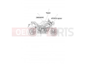 Decals & Badges - Triumph SPEED TRIPLE R - 735337 > 2017