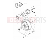 TRIUMPH SPEED FOUR Rear Wheel/Final Drive