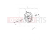 Triumph 2017 STREET TWIN Front Wheel 914973