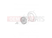 Rear Wheel - Triumph TIGER EXPLORER XR 740277 > 2018