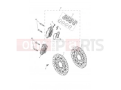 TRIUMPH TIGER EXPLORER XRX 740277 > Front Brake Caliper & Disc