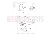 Triumph 2016 THRUXTON R Seat Assembly & Toolkit