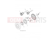 Triumph 2016 THRUXTON R Starter Drive Gears