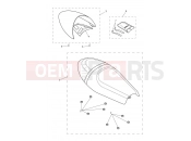 TRIUMPH THRUXTON R Seat Assembly & Toolkit 804036