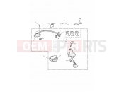 Ignition Switch & Lock Set Sprint Executive - Triumph SPRINT CARBS 1997