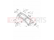 TRIUMPH SPRINT RS > 139276 Rear Mudguard & Battery Box
