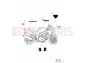 Triumph 2001 SPRINT RS > 139276 Bodywork - Decals