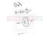 Triumph 2001 SPRINT RS > 139276 Rear Wheel