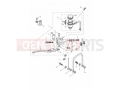 Triumph 1999 SPRINT ST > 139276 Front Brake Master Cylinder