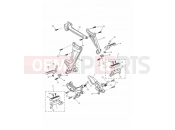 TRIUMPH SPRINT ST > 139276 Footrests & Mountings