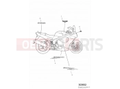 Decals - Triumph SPRINT ST 139277 > 208166 2002