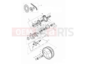 Rear Wheel, Final Drive - Triumph SPRINT ST 139277 > 208166 2002