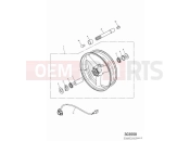 Triumph 2004 SPRINT ST 139277 > 208166 Front Wheel